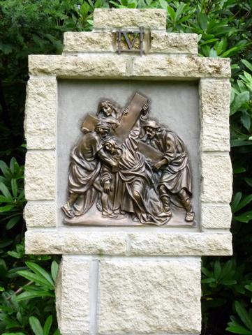 Fifth Station of The Cross